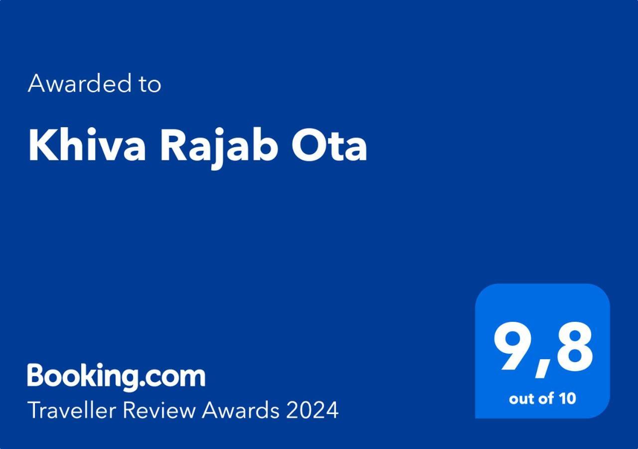 Отель Khiva Rajab Ota Экстерьер фото